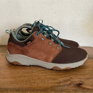 Teva Arrowood Venture Waterproof Brown Sneakers Size 10